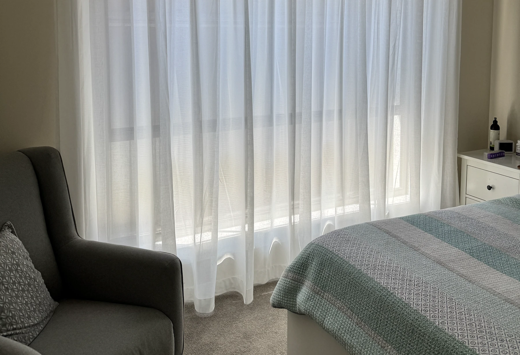 Vertical Sheers real installation example